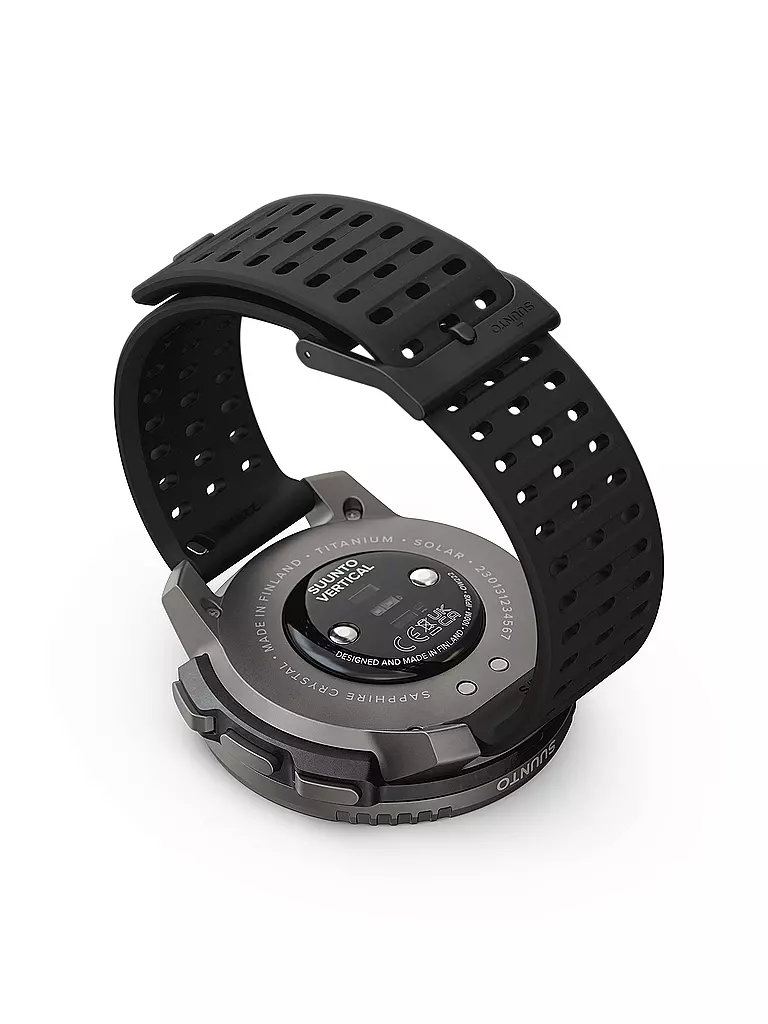 SUUNTO | GPS-Multisportuhr Suunto Vertical Titanium Solar Black | schwarz