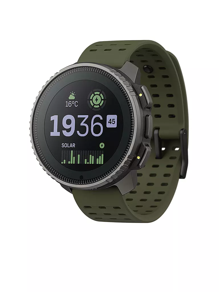 SUUNTO | GPS-Multisportuhr Suunto Vertical Titanium Solar Forest | grün