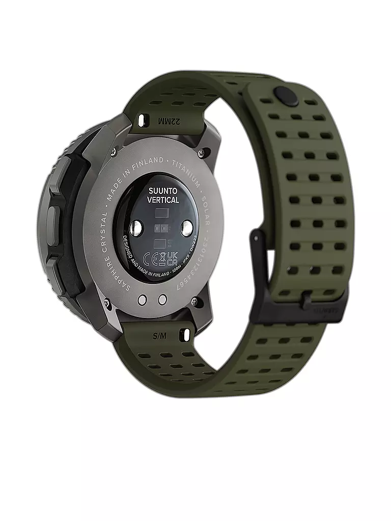 SUUNTO | GPS-Multisportuhr Suunto Vertical Titanium Solar Forest | grün