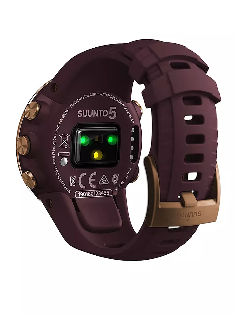 SUUNTO | GPS-Sportuhr Suunto 5 | rot