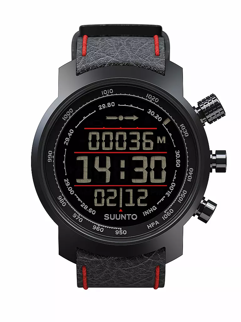 SUUNTO | Multifunktionsuhr Elementum Terra N Black/White Leather | 