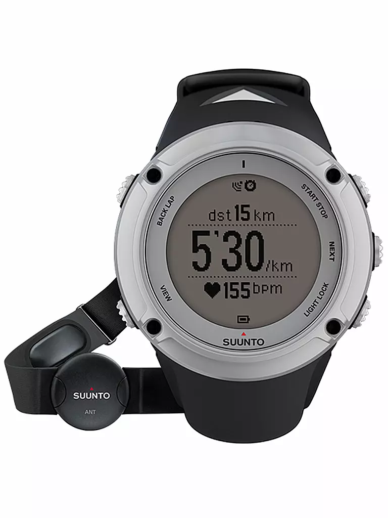 SUUNTO | Multisportuhr Ambit 2 Silber HRM | 