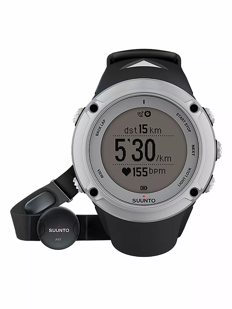 SUUNTO | Multisportuhr Ambit 2 Silber HRM | 