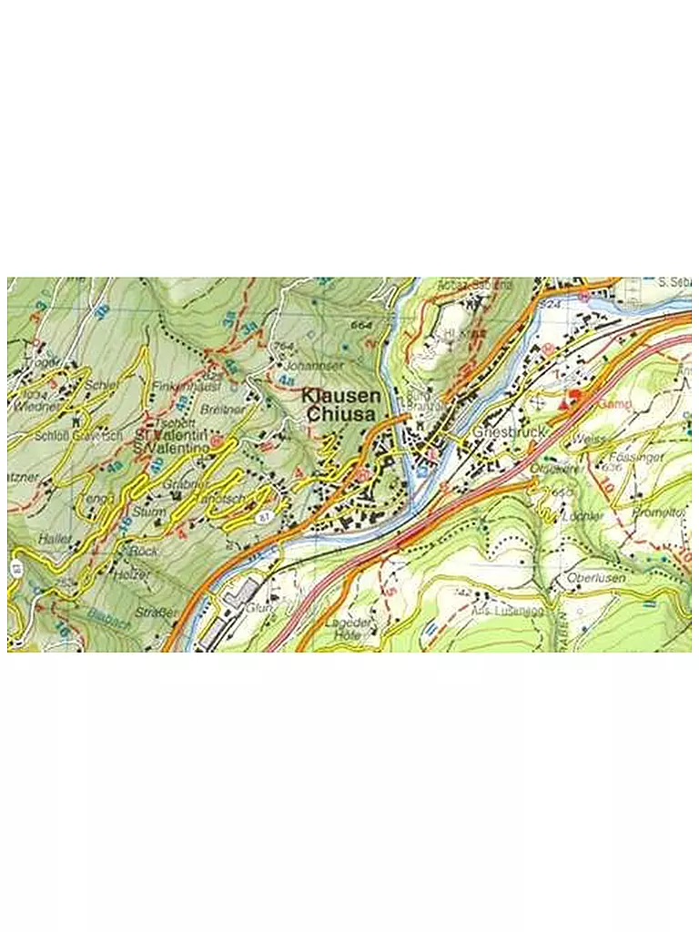 TABACCO | Wanderkarte 04, Schnalstal/Val Senales, Naturns/Naturno 1:25.000 | keine Farbe