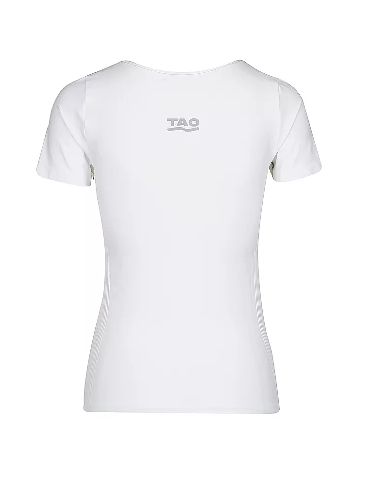 TAO | Damen Laufunterziehshirt | weiß