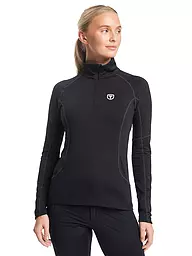 TENSON | Damen Ski Unterzieher Txlite Midlayer Half Zip | schwarz