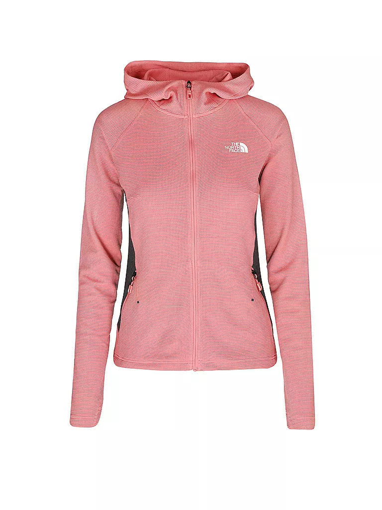 THE NORTH FACE | Damen Fleecejacke AO Hoodie | koralle