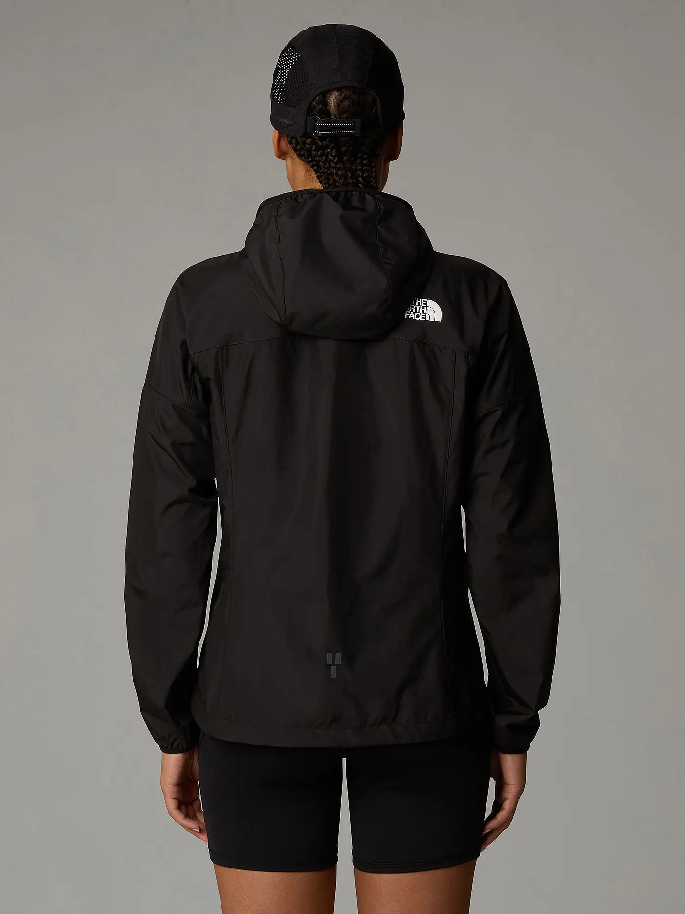THE NORTH FACE | Damen Windjacke Higher Run Hoodie | schwarz
