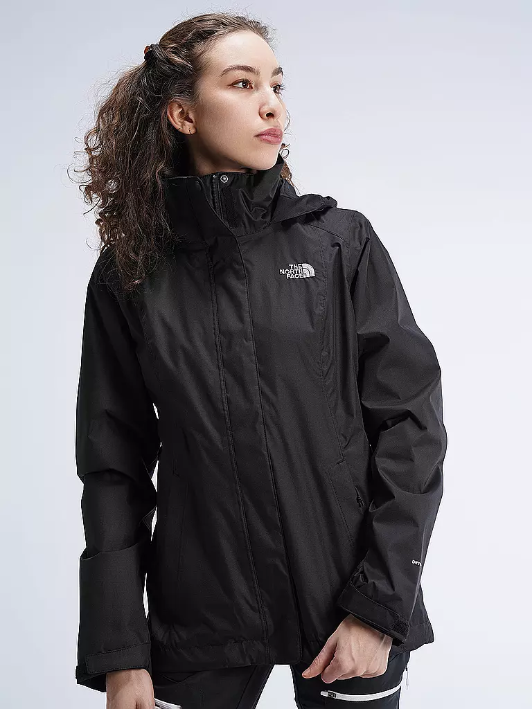 THE NORTH FACE | Damen Winterjacke Evolve II Triclimate® Hoodie | schwarz