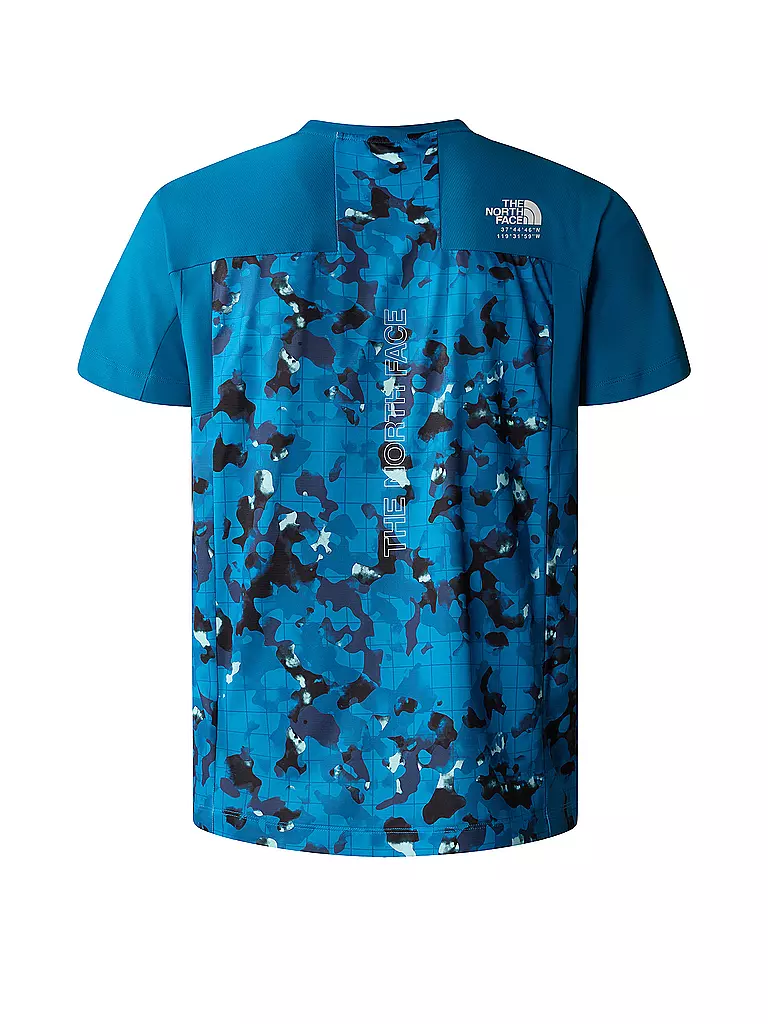 THE NORTH FACE | Herren Funktionsshirt Valday Print | blau