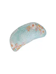 THE SPIRIT OF OM |  Meditationskissen Halbmond jade/orange  | bunt
