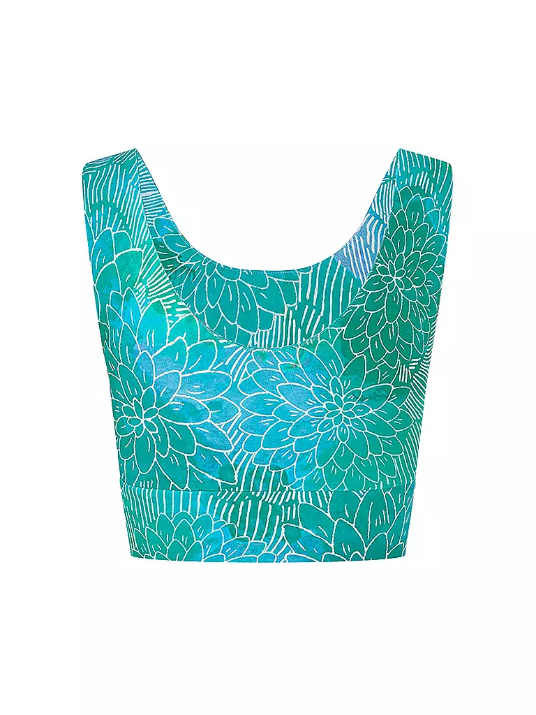 THE SPIRIT OF OM | Damen Yoga Bra Hatha Madhu | blau