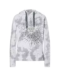 THE SPIRIT OF OM | Damen Yoga Hoodie Buddha | weiss