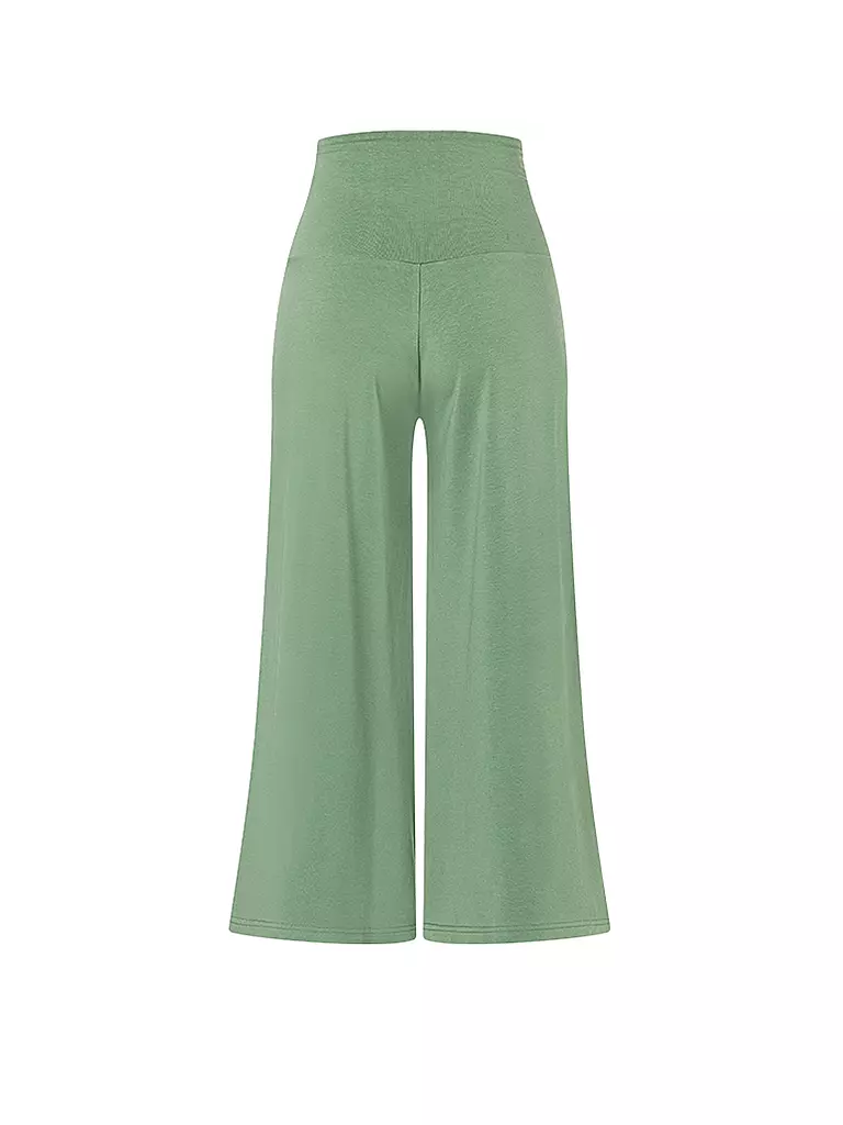 THE SPIRIT OF OM | Damen Yoga Hose Culotte Devi | grün