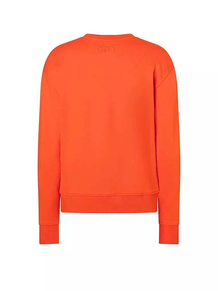 THE SPIRIT OF OM | Damen Yoga Sweater Abhaya | orange