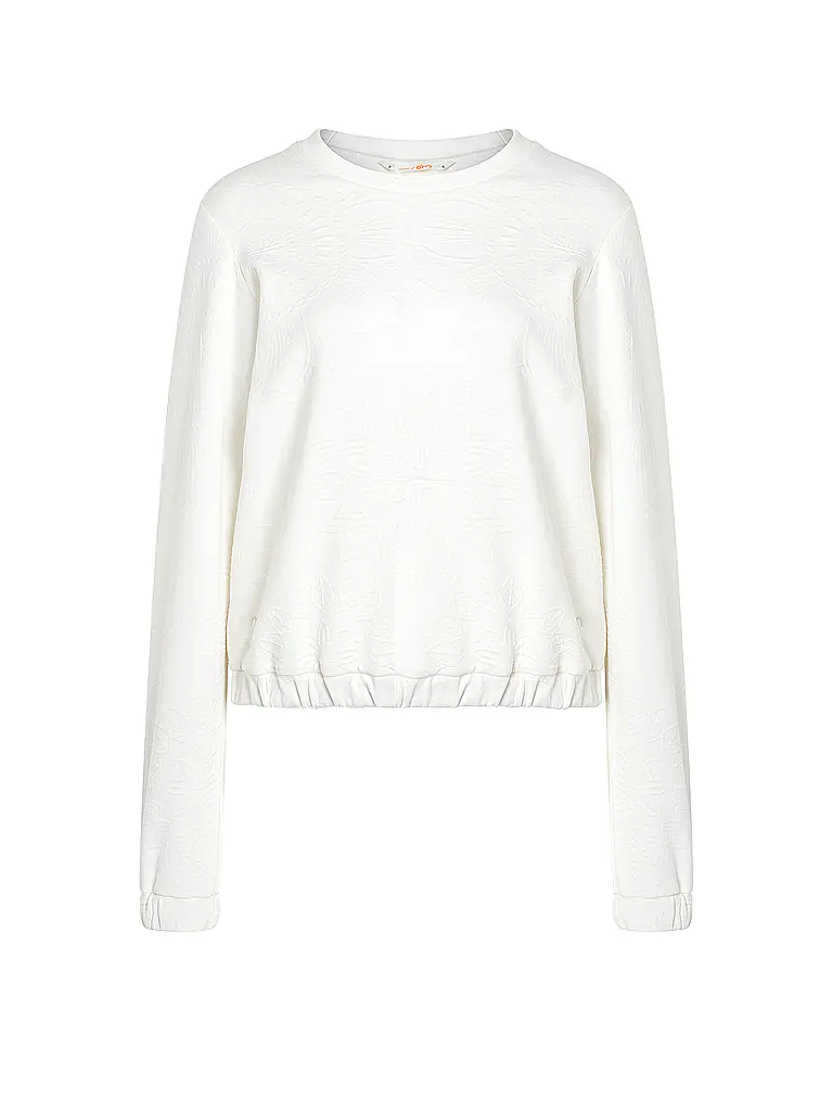 THE SPIRIT OF OM | Damen Yoga Sweater Gati Jacquard | creme