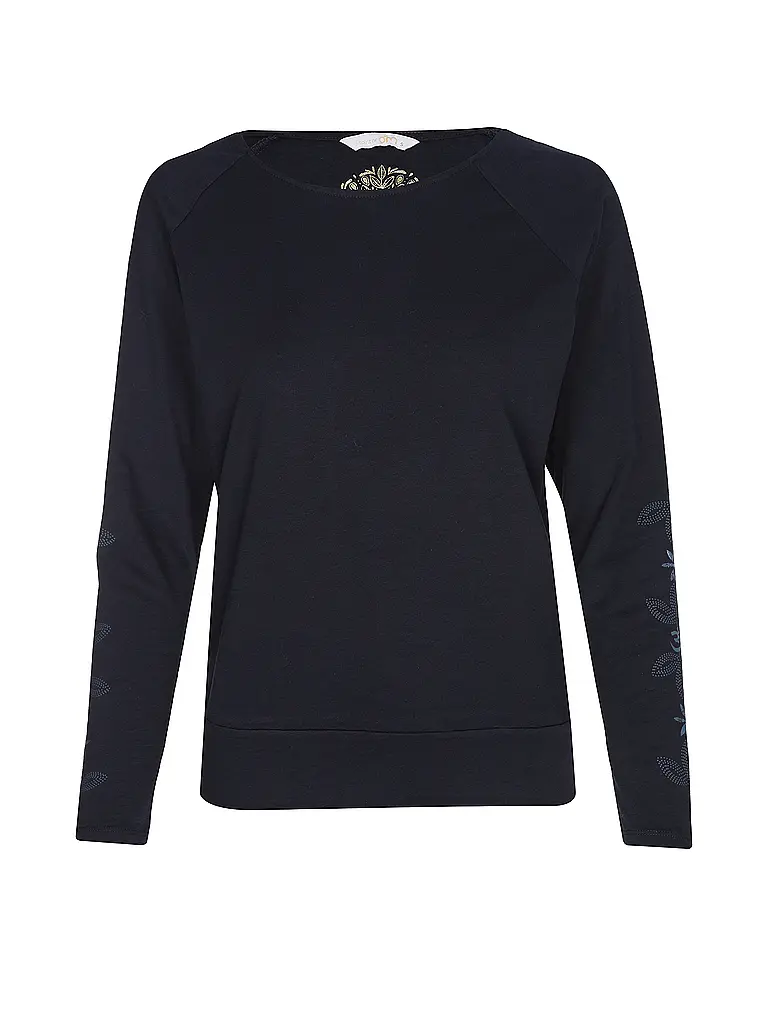 THE SPIRIT OF OM | Damen Yogashirt Priya | Dunkelblau