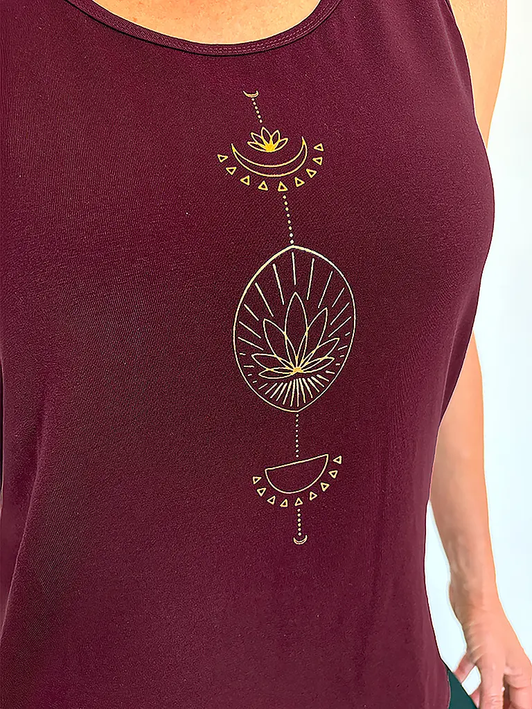 THE SPIRIT OF OM | Damen Yogatank Vahita | 
