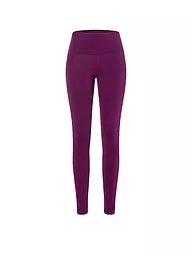THE SPIRIT OF OM | Damen Yogatight Basic Satya Viola | beere