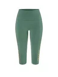 THE SPIRIT OF OM | Damen Yogatight Capri | olive