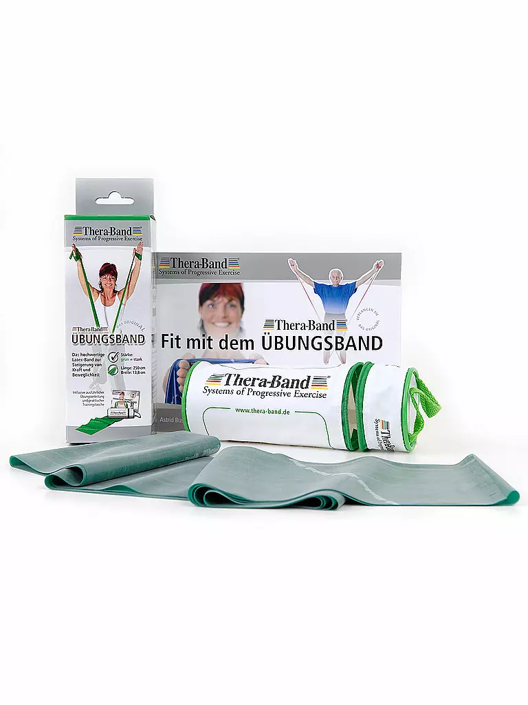 THERA-BAND | Thera-Band mit Zipbox 2.5m stark | Grün
