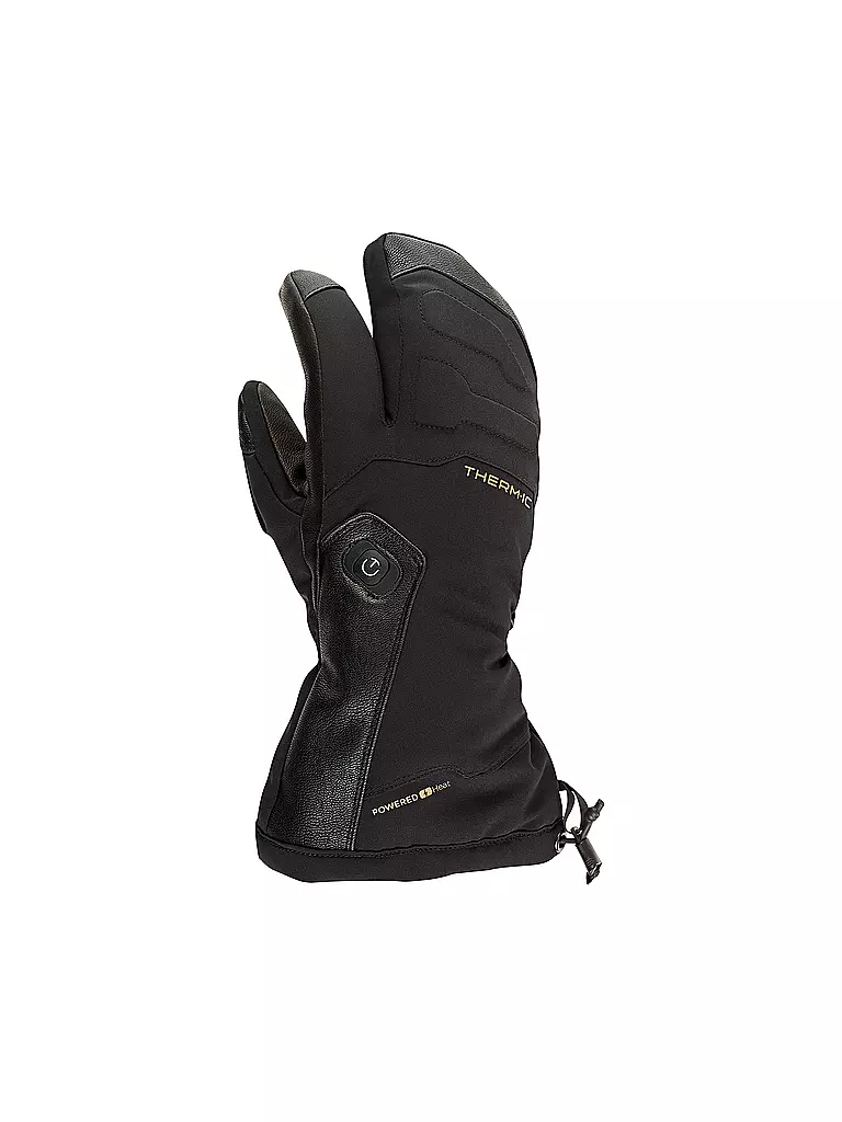 THERM-IC | Herren Skifauster Powergloves 3+1 | schwarz