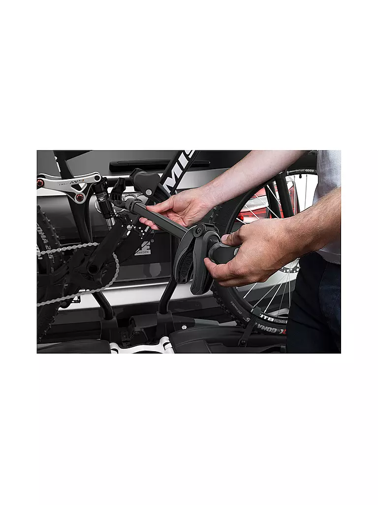 THULE | Fahrrad-Kupplungsträger Thule EasyFold XT 2 Black/Aluminium | schwarz