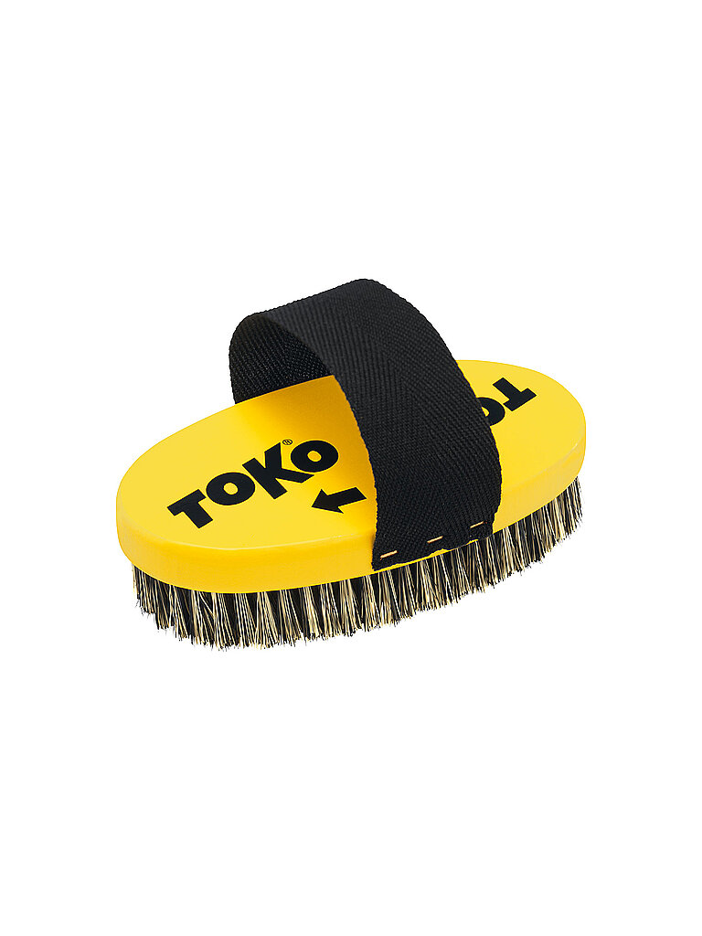 TOKO TOKO Base Brush oval Steel Wire with strap keine Farbe, keine Farbe