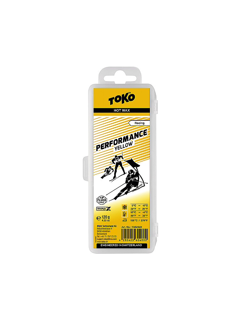 TOKO TOKO Skiwachs Performance Yellow keine Farbe, keine Farbe