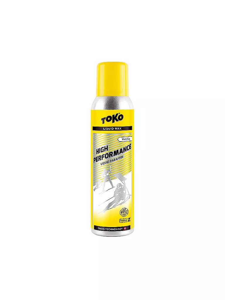 TOKO | Gleitwax High Performance Liquid Paraffin yellow 125ml | keine Farbe