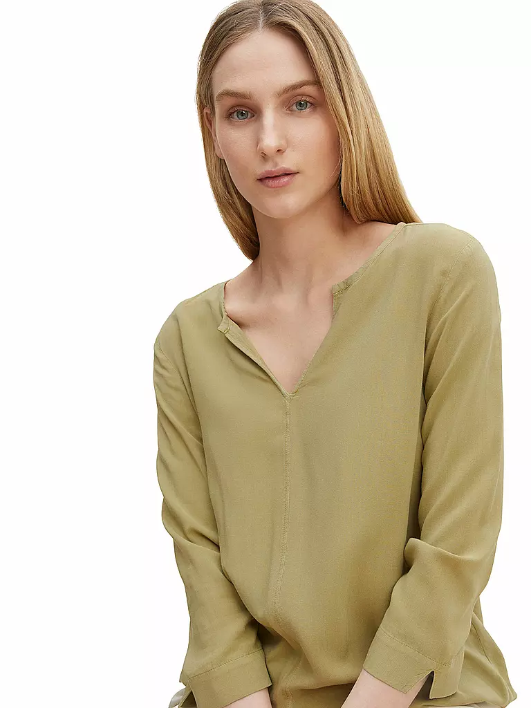 TOM TAILOR | Bluse  | olive