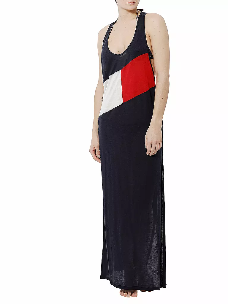 TOMMY HILFIGER | Damen Strandkleid | blau