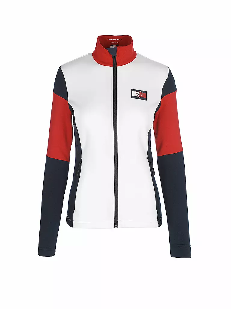 TOMMY HILFIGER | Damen Unterzieh Jacke Clim | weiß