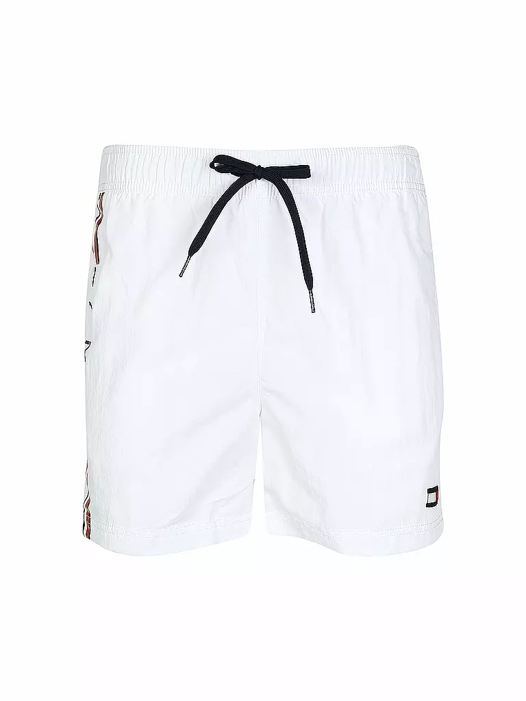 TOMMY HILFIGER | Herren Badeshort | weiß