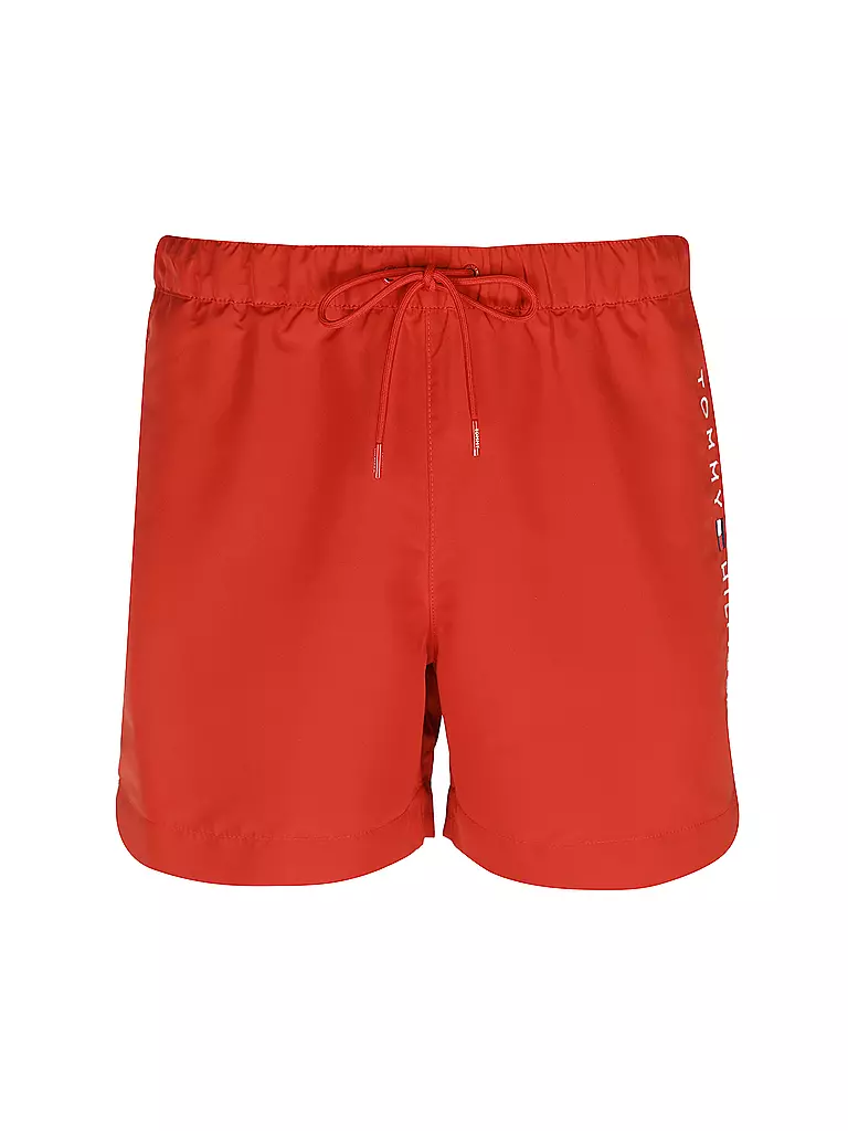 TOMMY HILFIGER | Herren Badeshort | rot