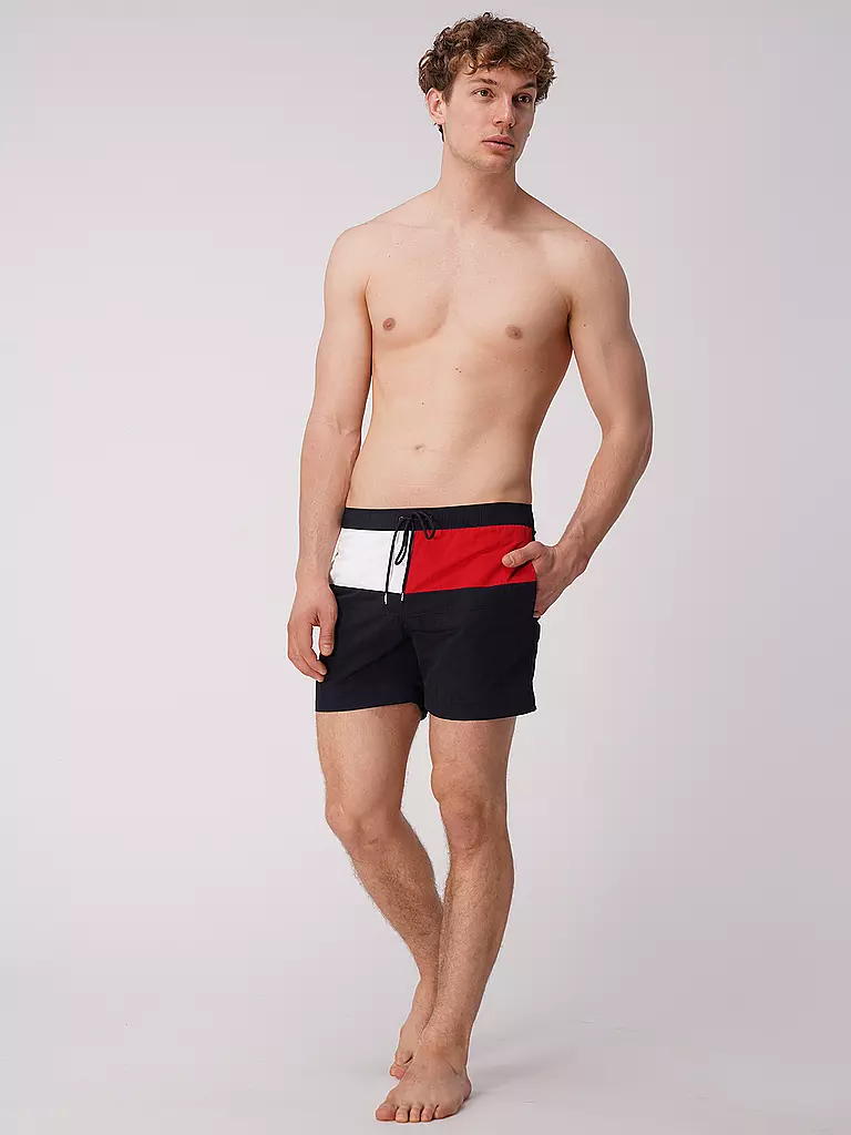 TOMMY HILFIGER | Herren Badeshort | dunkelblau