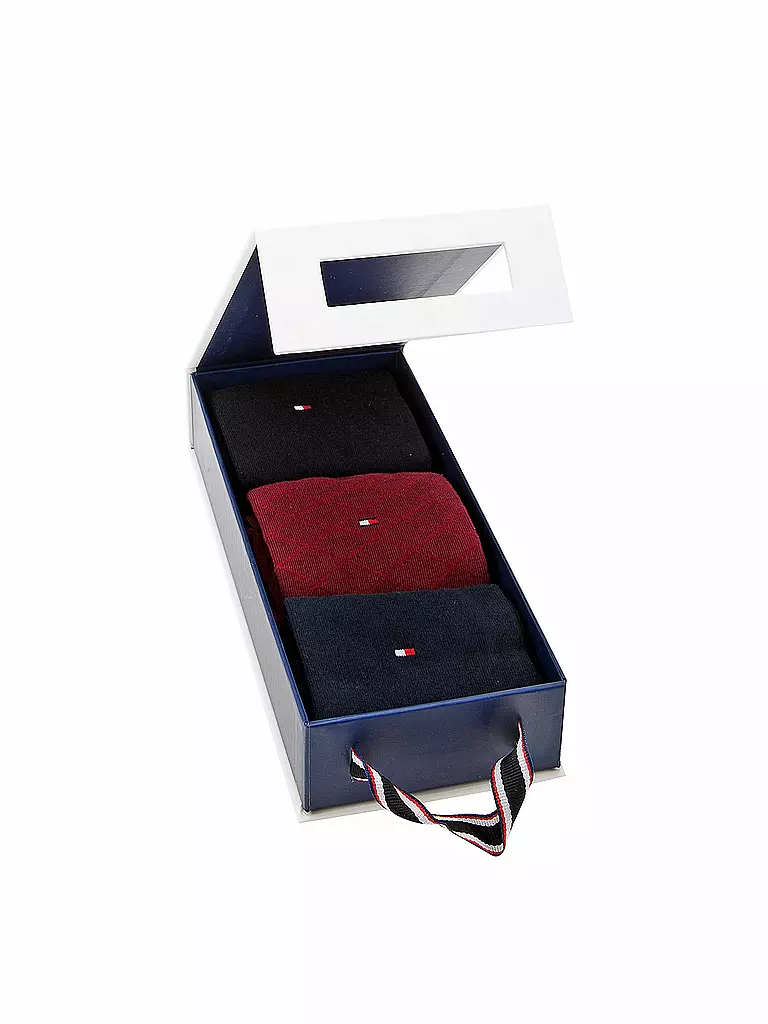 TOMMY HILFIGER | Socken-Geschenksbox 3-er | 