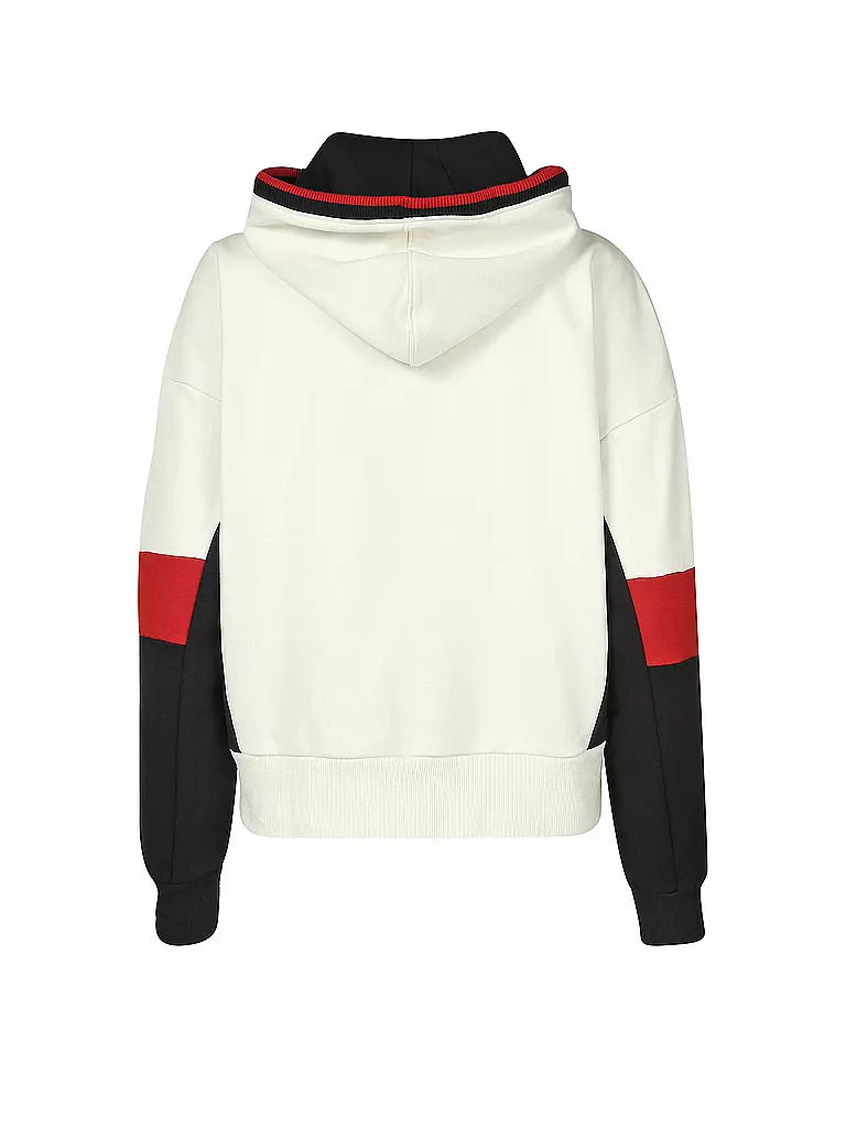 TOMMY SPORT | Damen Hoodie Colorblock | weiß