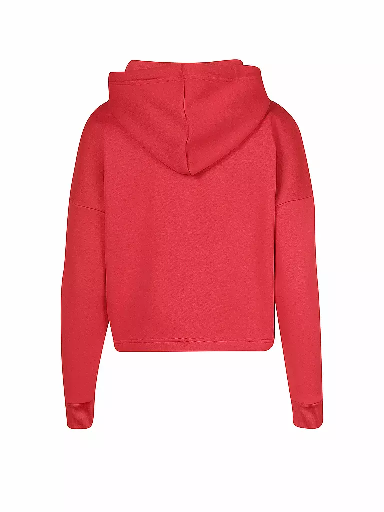 TOMMY SPORT | Damen Sweater Cropped Fit | rot
