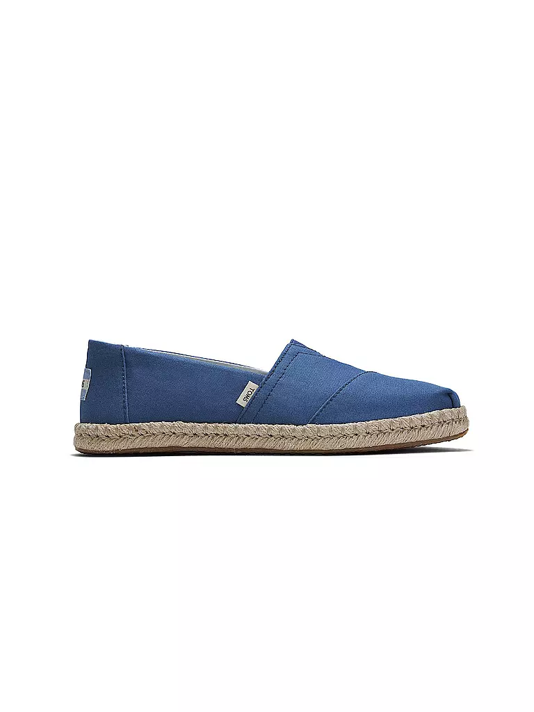 TOMS | Damen Espadrille-Slipper Alpargata Rope | blau