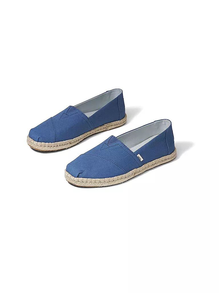 TOMS | Damen Espadrille-Slipper Alpargata Rope | blau