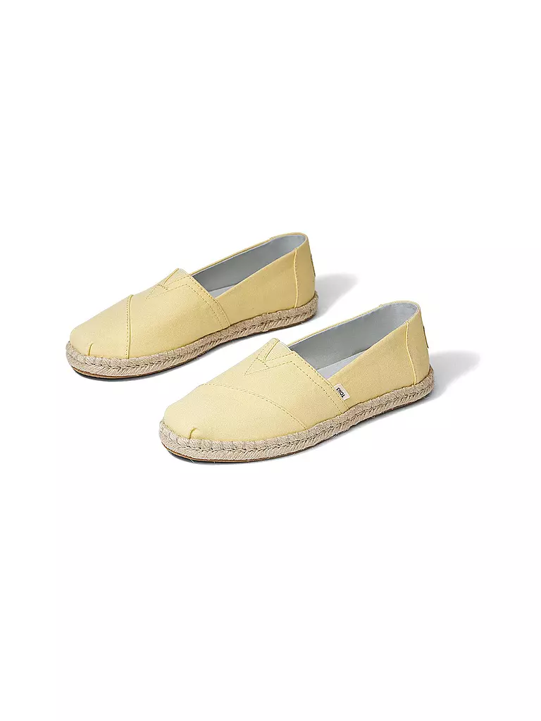 TOMS | Damen Espadrille-Slipper Alpargata Rope | gelb