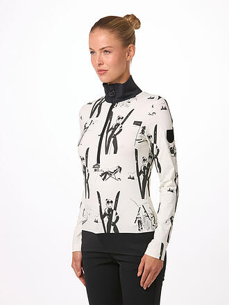 TONI SAILER | Damen Unterzieh Zipshirt Wieka Print