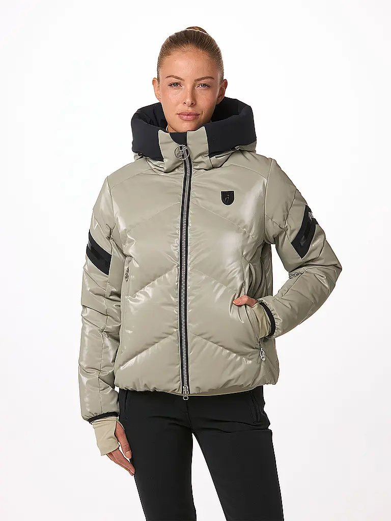 TONI SAILER | Damen Skijacke Glimmer | beige