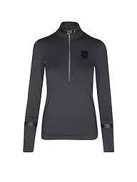 TONI SAILER | Damen Unterzieh Zipshirt Amie | Schwarz