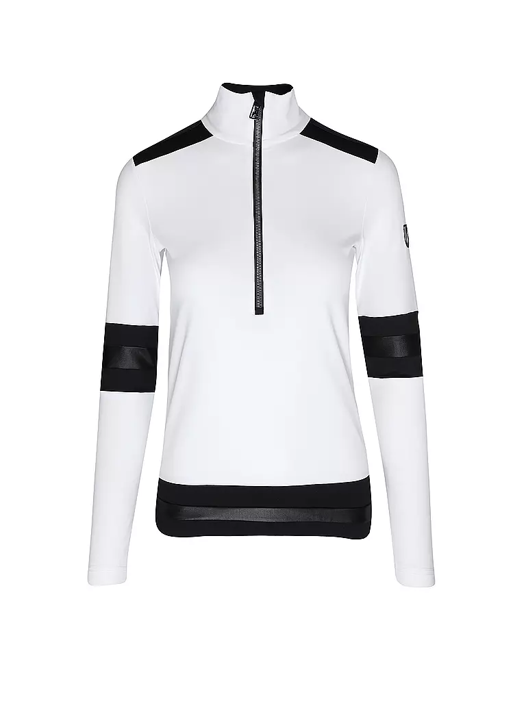 TONI SAILER | Damen Unterzieh Zipshirt Lisa | weiss