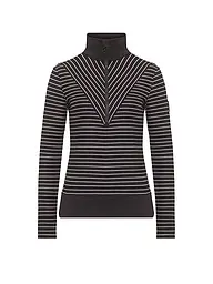 TONI SAILER | Damen Unterzieh Zipshirt Lotto | schwarz