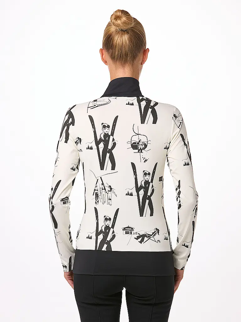 TONI SAILER | Damen Unterzieh Zipshirt Wieka Print | 