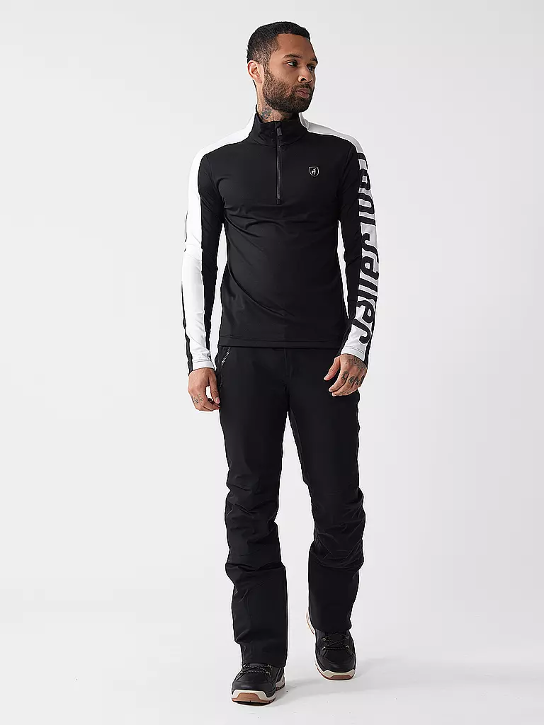 TONI SAILER | Herren Unterzieh Zipshirt Jim | schwarz