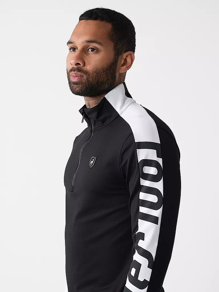 TONI SAILER | Herren Unterzieh Zipshirt Jim | schwarz